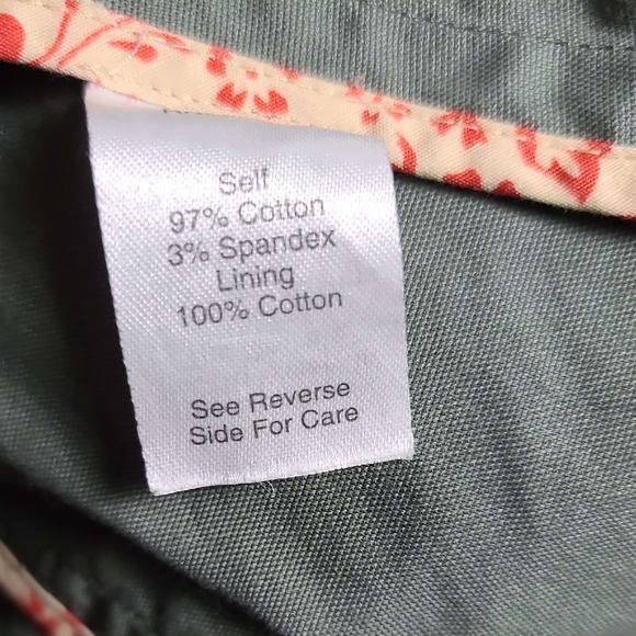 CABI Olive Three Pocket Green Blazer One Button Jacket Size Small - Picture 3 of 16